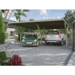 Weka 6 6 m Carport - 250.0 H (Gebäudefläche )