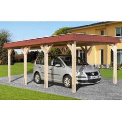 Weka Carport 615 Gr.1 294 x 591 cm