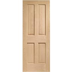 XL Joinery Wickes Cobham Oak Veneer 4 Interior Door (x)