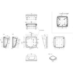 Bopla 1212 P-9005-SET Display butadiene