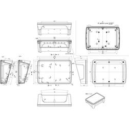 Bopla 7.0 P-9005-SET Display-kabinet