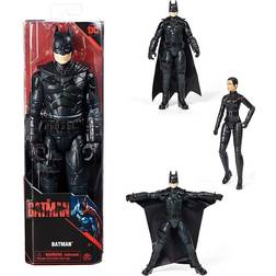 DC Comics 6060653 30 cm Action Figure in Authentic Movie Look, Wingsuit Batman or Selina Kyle, Various Designs