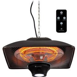 Blumfeldt Chauffage De Terrasse Heat Square 1000/2000 W LED Carbon IP24