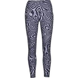 adidas Sport Performance Träningstights Yoga Essentials Printed 7/8 Leggings Blå