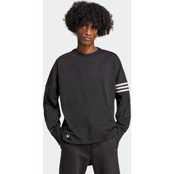 adidas Adicolor Neuclassics Long Sleeve trøje Black Wonder White