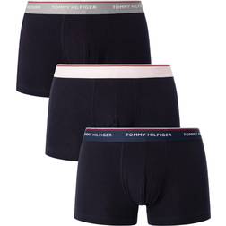Tommy Hilfiger Boxershorts För Män - Pitch Blå/Rosa/Antik Silver