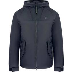 Fred Perry Insulated Hooded Jacket - Musta