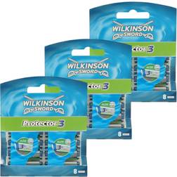 Wilkinson Sword 3 Rakblad för Män, Paket med 4