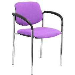 P&C Villalgordo Chaise Fixe Bali Lilas Châssis Fauteuil