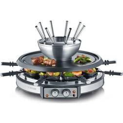 Severin rg 9948 raclette-fondue kombination 1900 w