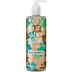 Faith in Nature Coconut Dog Shampoo, Vegan Cruelty Free, SLS Parabens 400ml