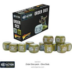 Warlord Games Befehlswürfel Set Olive Drab