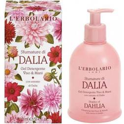 L'Erbolario shades of dahlia cleansing gel for