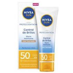 Nivea control shine mittel mattierende gesichtsbehandlung spf50 40ml