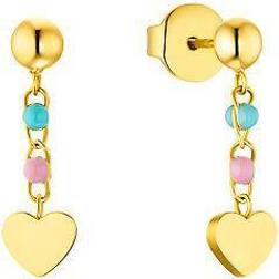 Prinzessin Lillifee Earrings - Stainless Steel Gold