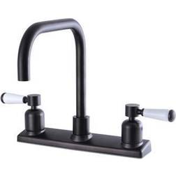 Kingston Brass FB2145DPL Paris 8-Inch Centerset Kitchen Faucet Brown, Bronze