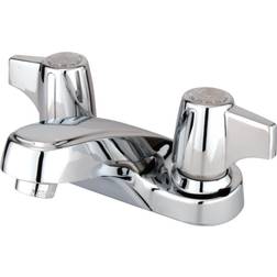 Kingston Brass KB160LP 4 in Centerset Bathroom Faucet Polished Chrom Grey