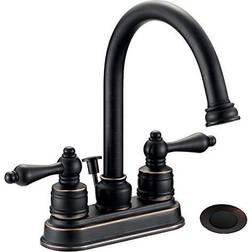 Oil Rubbed Bronze Two Handle Lavatory Bathroom Vanity Faucet Bronze