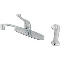 Kingston Brass KB572SP 8-Inch Centerset Gray