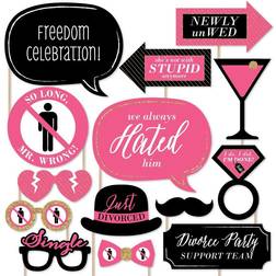Big Dot of Happiness Kit Accessoires Photomaton 20 Pi