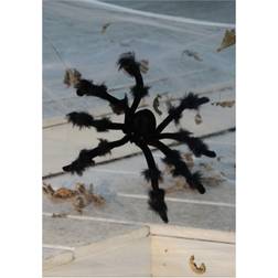 Poseable Black 20-Inch Spider Halloween Decoration