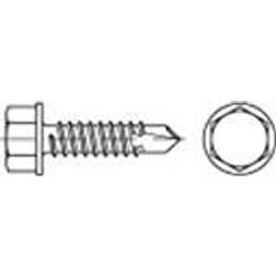 Toolcraft 141343 Self-tapping screws 4.2 13 Hex head DIN 7504