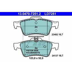 ATE Ceramic 13.0470-7251.2 Non Préparé Pour Indicateur D'usure