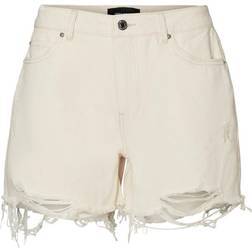 Vero Moda Denimshorts Ecru