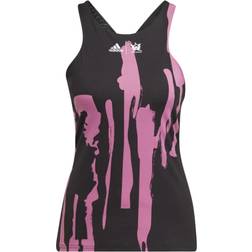 adidas New York Y-Back Tanktop Women Black/Semi Pulse Lilac