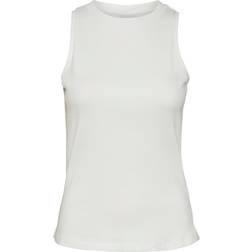 Vero Moda Débardeur col rond - Blanc en coton