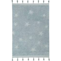 Lorena Canals Washable Rug Hippy Stars Børnegulvtæppe Aqua