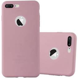 Cadorabo CANDY PINK Case for Apple iPhone 8 PLUS 7 PLUS 7S PLUS case cover