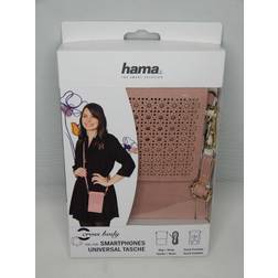 Hama Design Line Cross-body Schultertasche Fr Mobiltelefon Kunstleder Pink (00188723)