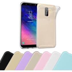 Cadorabo FULLY TRANSPARENT Case for Samsung Galaxy A6 PLUS 2018 case cover