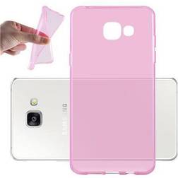 Cadorabo TRANSPARENT PINK Case for Samsung Galaxy A5 2016 case cover