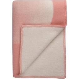 Røros Tweed Moon Wool Plaid 135x200 cm Rosy Sky Blankets Pink (200x)