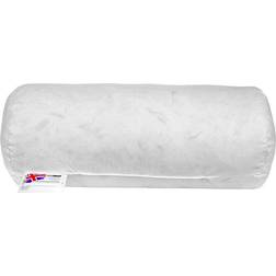 Homescapes cm Duck Feather Bolster Chair Cushions White