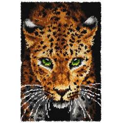 Latch hook rug kit Leopard 4164