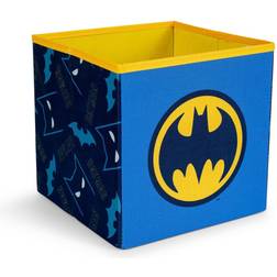 Ukonic DC Comics Batman Logo Storage Bin Cube Organizer 11 Inches