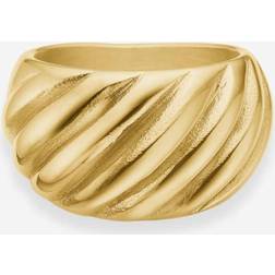 Camilla Krøyer Jewellery Twist Dome Ring - Gold