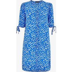 Whistles Speeding Squares Frankie Dress 10, BLUE/MULTI