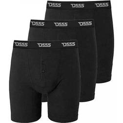 D555 Driver Boxer Briefs 3-pack - Black