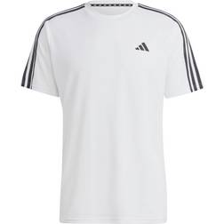 Adidas Essentials Train 3-stripes Training T-shirt Herrar Vit