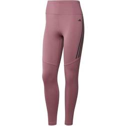 Adidas DailyRun 3 Stripes 7/8 Leggings - Pink