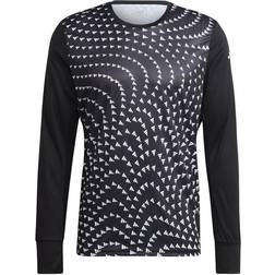 Adidas Brand Love Graphic Long-sleeve Top - Black Male