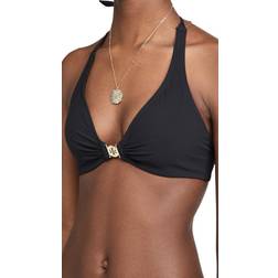 Tory Burch Women's Miller Halter Black