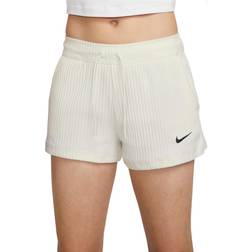 Nike Rib Jersey Shorts, Sail/Black