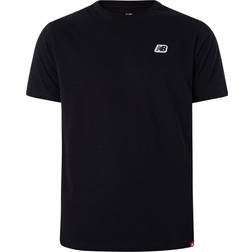 New Balance Men Small Logo Tee - Black