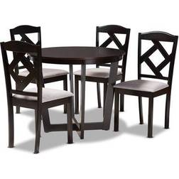 Baxton Studio Morigan Modern Dining Set