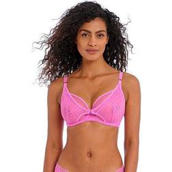 Freya Fatale High Apex Bra - Pink Polyamide